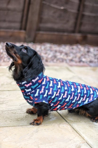 Hugo and Ted Print Classic Fleece Snuggle Jumpers – Made to Measure & Rainproof - Hugo and Ted