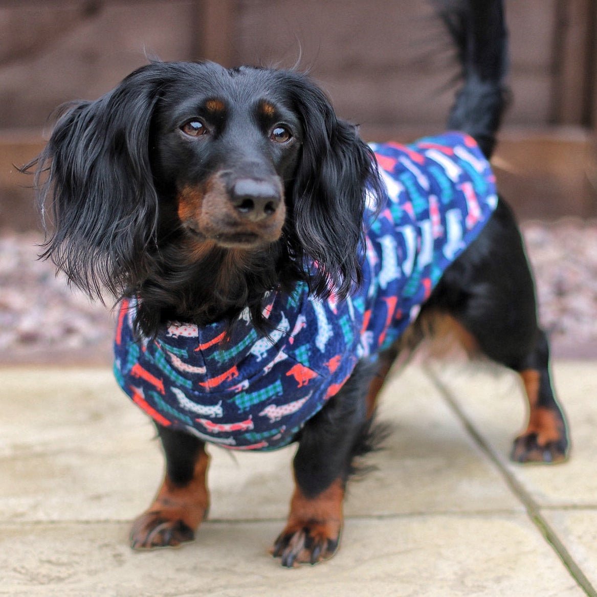 Hugo and Ted Print Classic Fleece Snuggle Jumpers – Made to Measure & Rainproof - Hugo and Ted