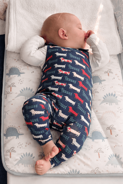 Hugo and Ted Print Mini Dungarees - Hugo and Ted