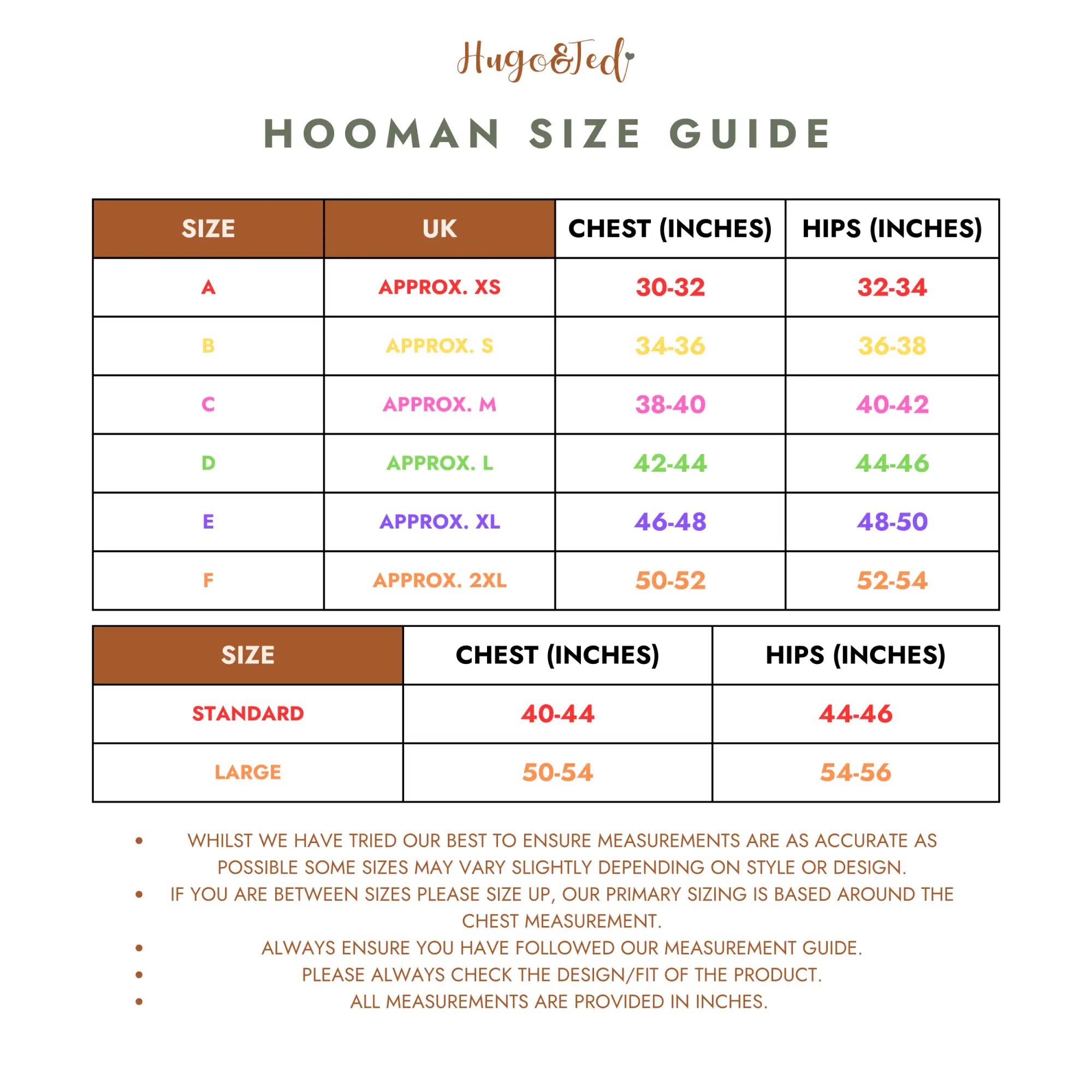 Size Chart Image