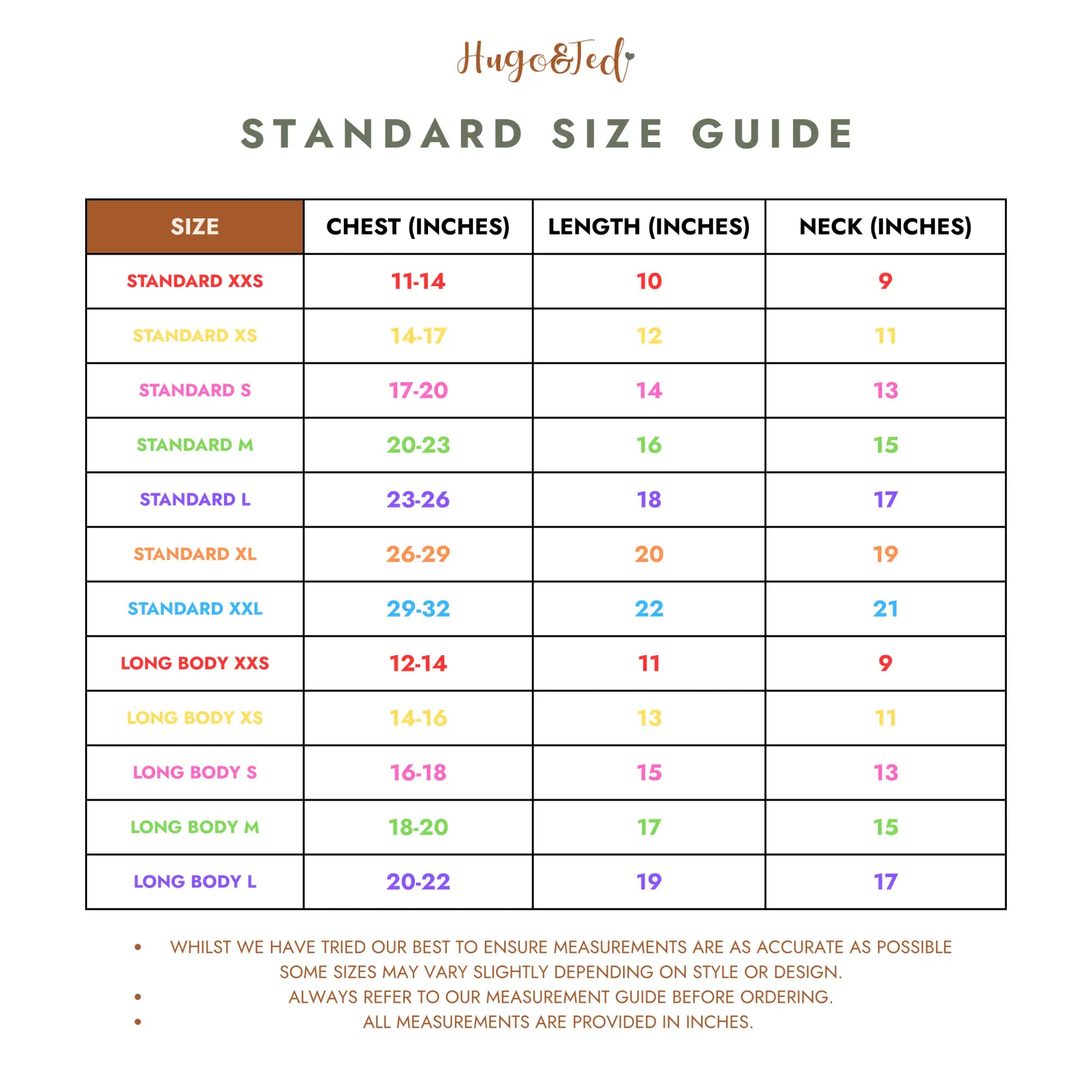 Size Chart Image