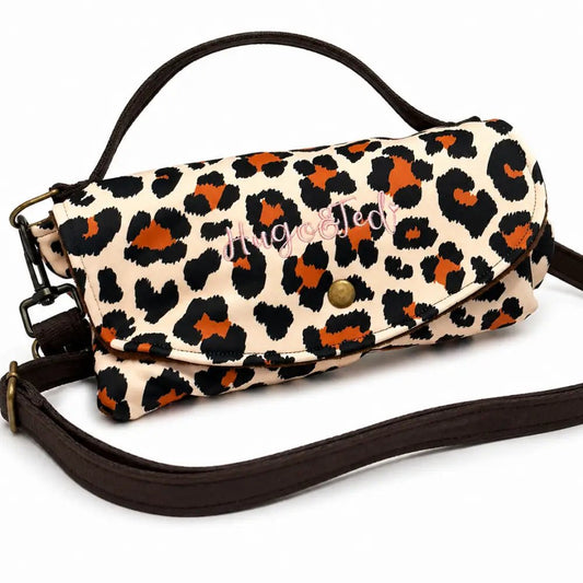Lenny Leopard Print Waterproof Dog Walkies Mat - 2 Sizes - Hugo and Ted