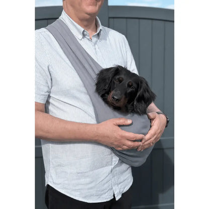 Longer Strap Lite Jersey Dog Sling Carrier - Hugo and Ted