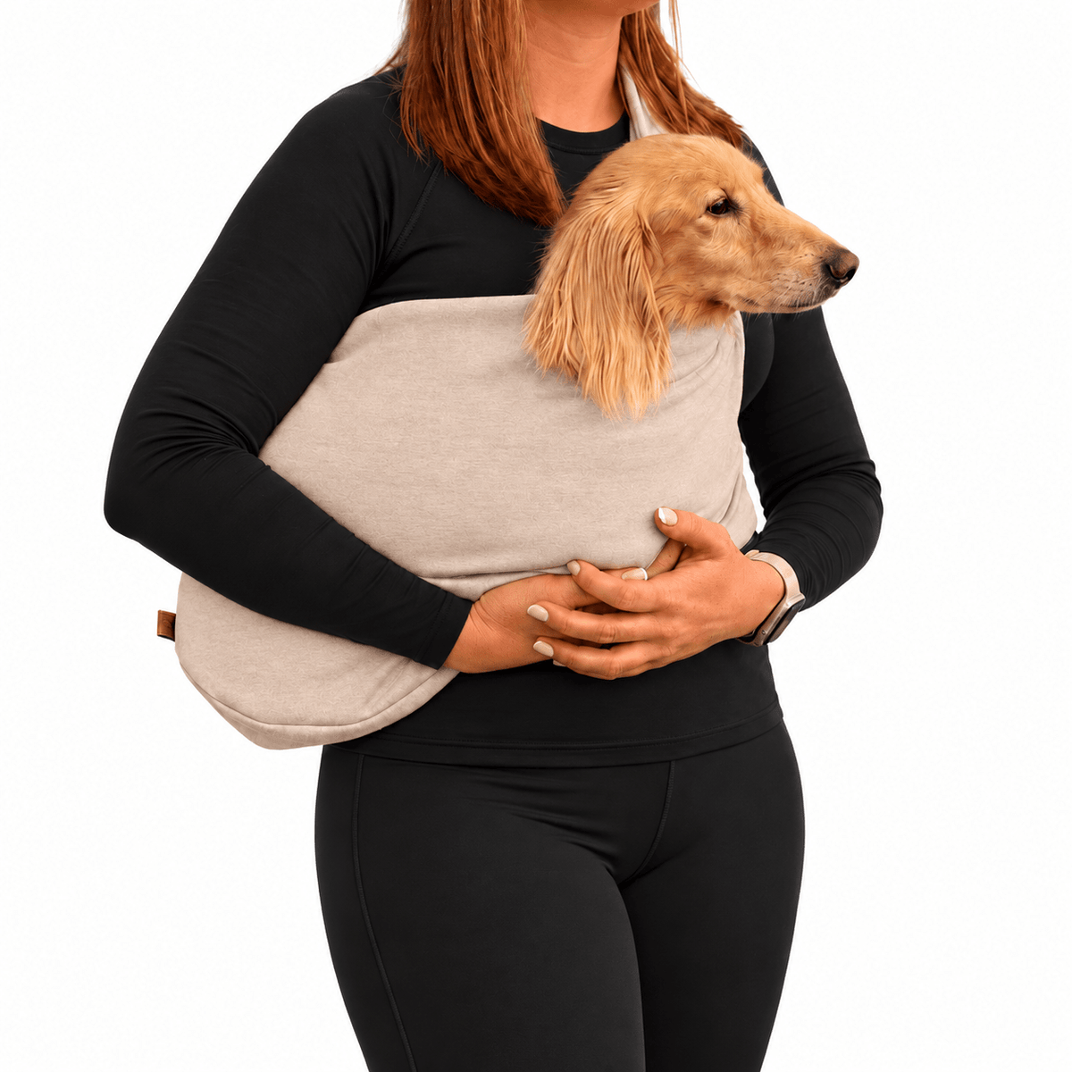 Lite Sweatshirt Dog Sling - Hugo and Ted