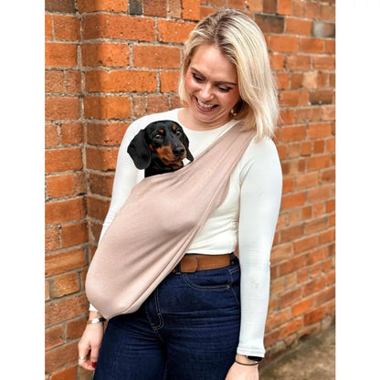 Lite Sweatshirt Dog Sling Carrier - Multiple Sizes, Made to Order - Hugo and Ted