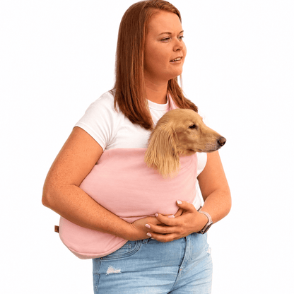 Lite Sweatshirt Dog Sling Carrier - Multiple Sizes, Made to Order - Hugo and Ted