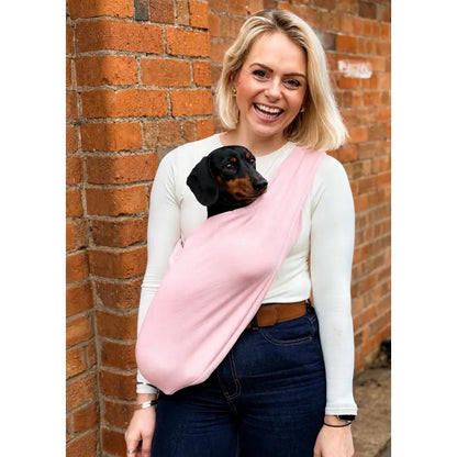 Lite Sweatshirt Dog Sling Carrier - Multiple Sizes, Made to Order - Hugo and Ted