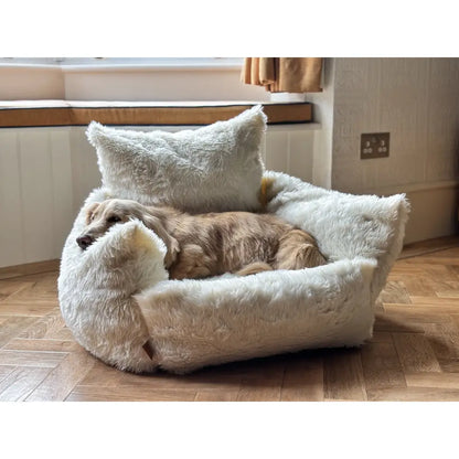 Luxe Lounger Deluxe Dog Sofa Bed – Luxury Pet Couch for Ultimate Comfort - Hugo and Ted