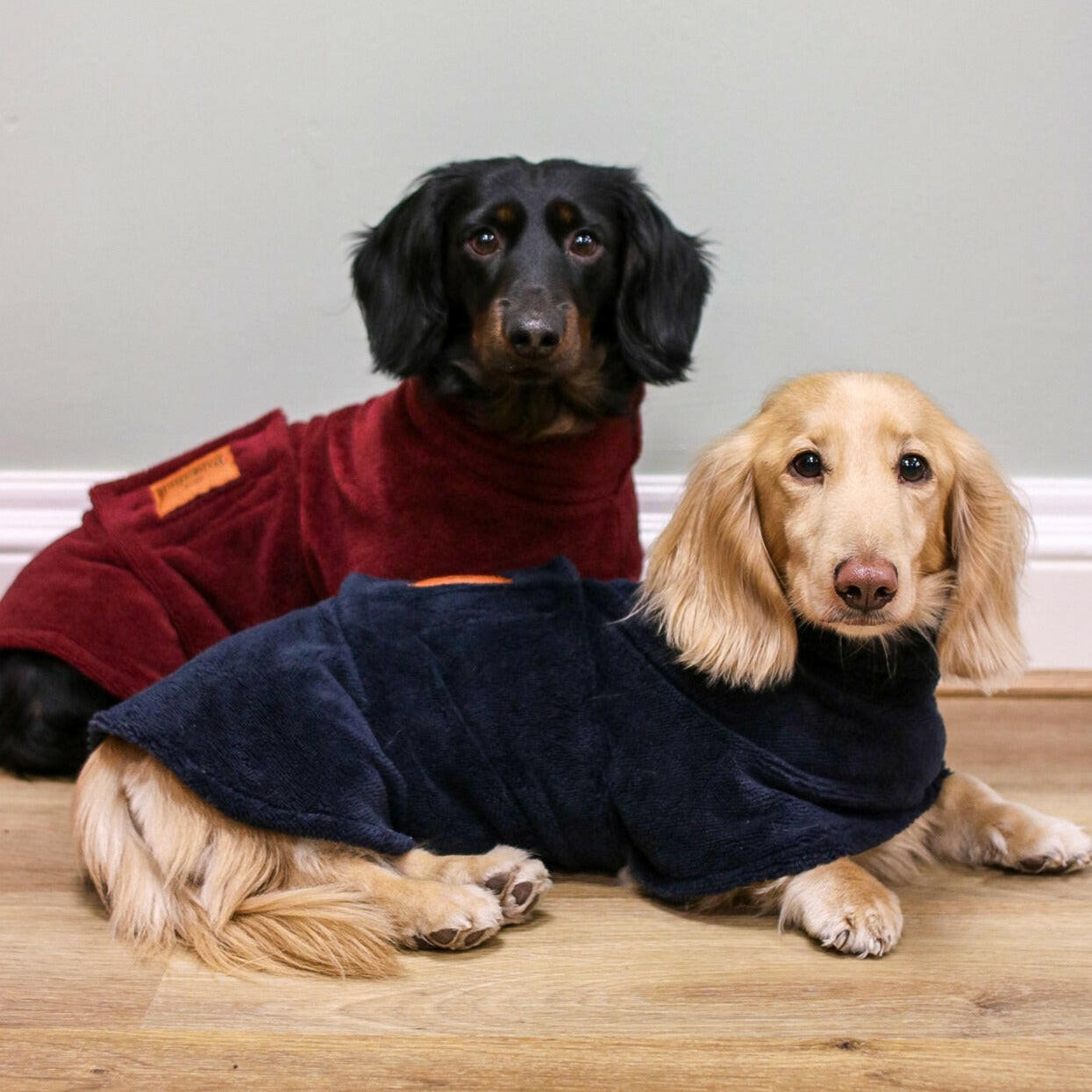 Luxury Bamboo Dog Drying Robe The After Bath Essential Hugo and Ted