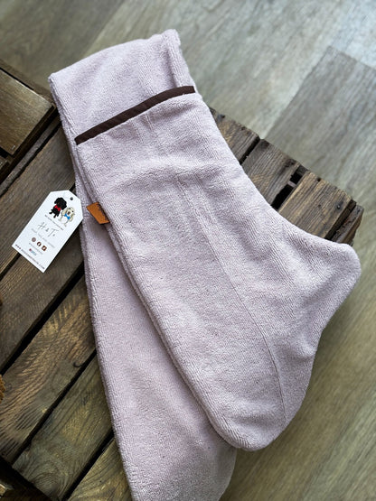 Luxury Personalised Bamboo Dog Drying Mittens – Made from Soft, Sustainable Drying Towel - Hugo and Ted