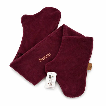 Luxury Personalised Bamboo Dog Drying Mittens - One Size - Hugo and Ted
