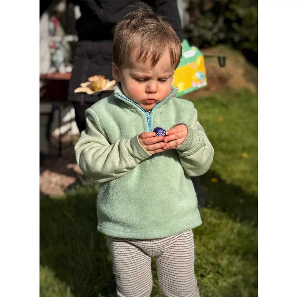 Mini Fleece Hooman 1/4 Zip Body Warmers - Hugo and Ted