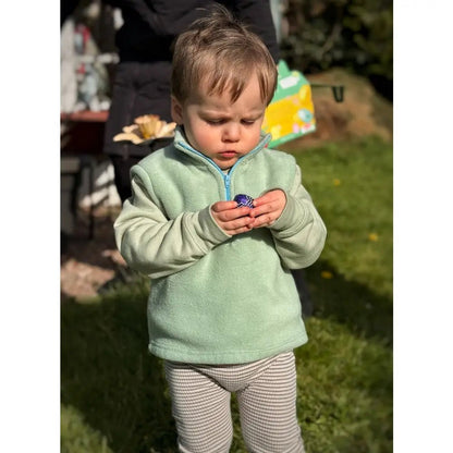 Mini Fleece Hooman 1/4 Zip Body Warmers - Hugo and Ted