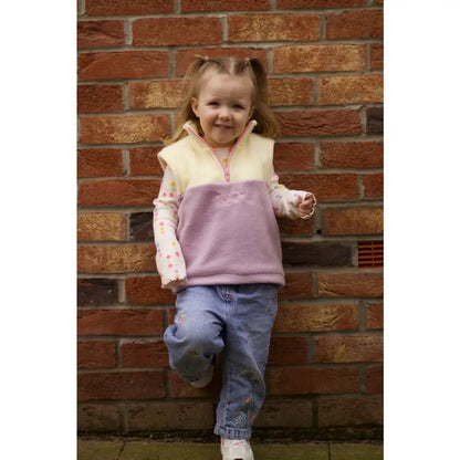 Mini Fleece Hooman 1/4 Zip Body Warmers - Hugo and Ted