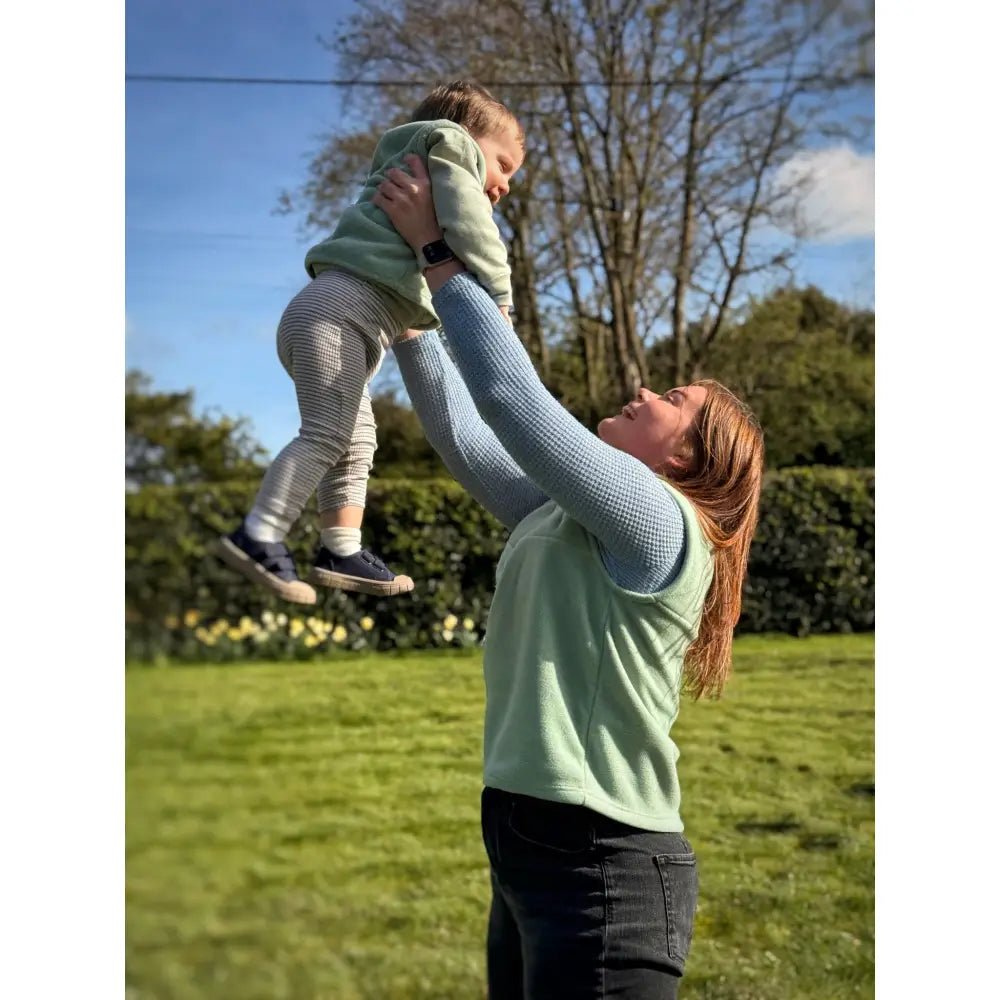 Mini Fleece Hooman 1/4 Zip Body Warmers - Hugo and Ted