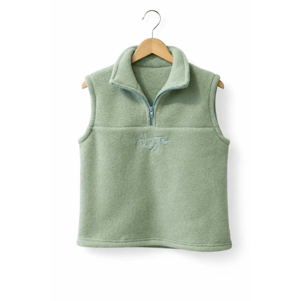 Mini Fleece Hooman 1/4 Zip Body Warmers - Hugo and Ted