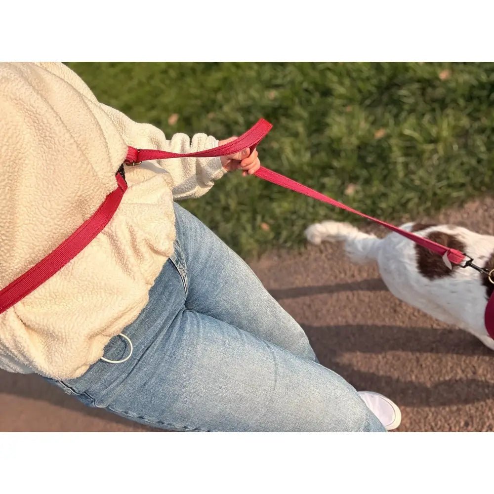 Multi-Way Waterproof Dog Lead - Cross-Body, Hands Free, Made to Order - Hugo and Ted