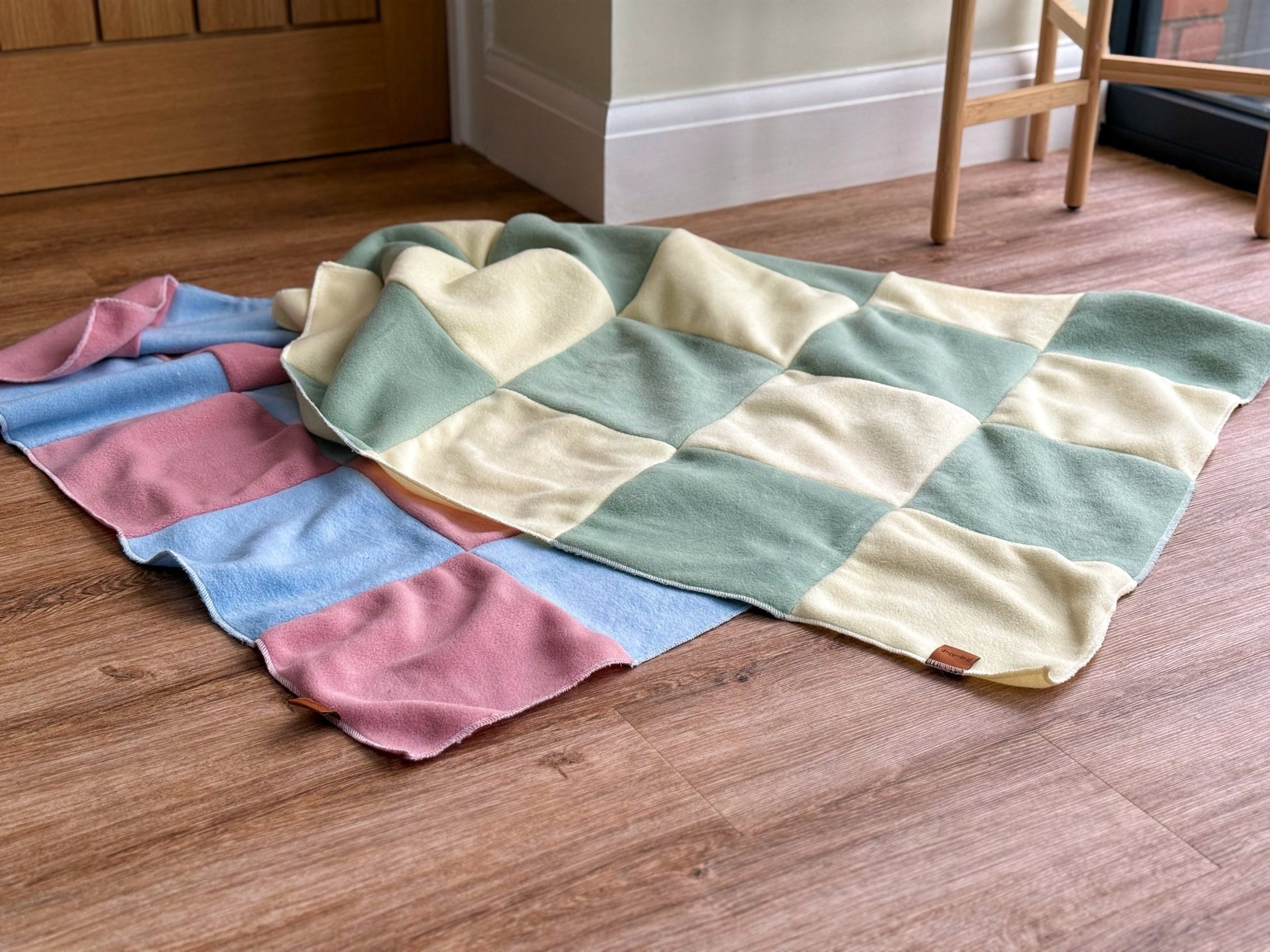 Pastel Collection Eco Fleece Lap Blankets - Hugo and Ted