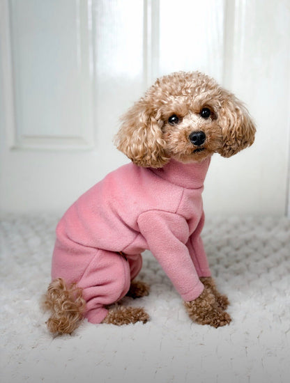 Pastel Collection Fleece Dog Jumpsuit - Made to Measure - Hugo and Ted