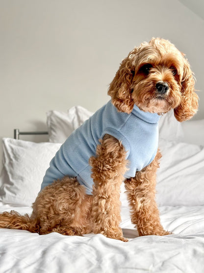 Pastel Collection Fleece Dog Snuggle Jumper - Made to Measure - Hugo and Ted