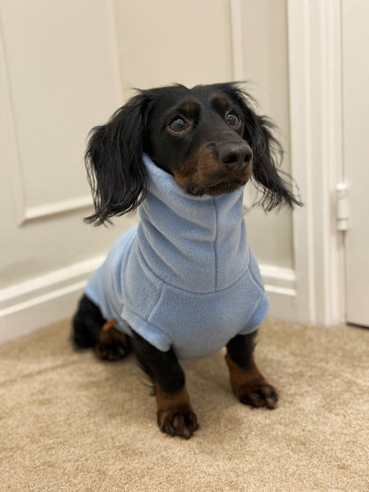Pastel Collection Fleece Dog Snuggle Jumper - Made to Measure - Hugo and Ted