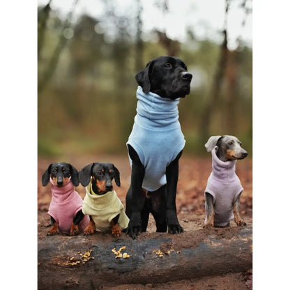 Pastel Collection Fleece Dog Snuggle Jumper - Made to Measure - Hugo and Ted