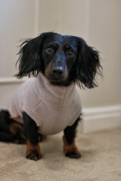 Personalised Made - to - Measure Fleece Dog Jumper – Custom Fit & Rainproof - Hugo and Ted