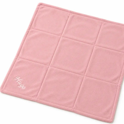 Personalised Puppy Blanket - Soft Fleece Dog Blanket - Hugo and Ted