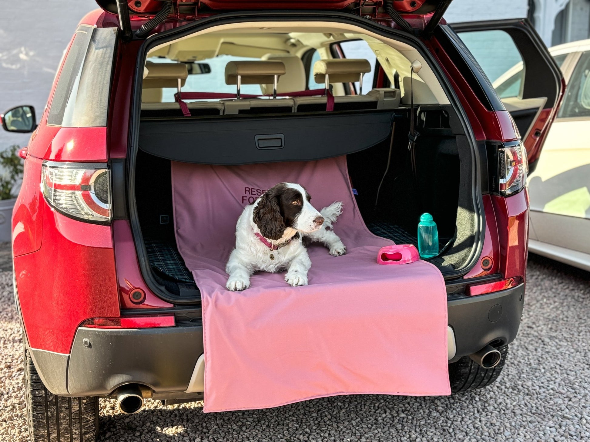 Personalised Waterproof Boot/Car Seat Liners - Hugo and Ted