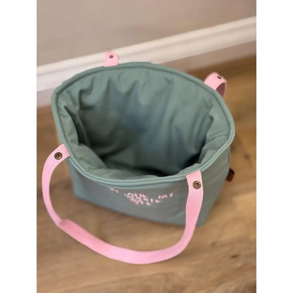 Personalised Waterproof Dog Walking Tote Bag - No Zip - Hugo and Ted