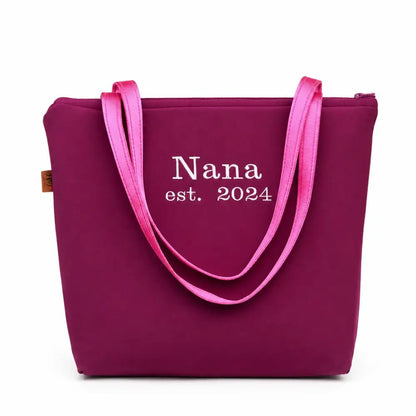 Personalised Waterproof Dog Walking Tote Bag - With Zip - Hugo and Ted