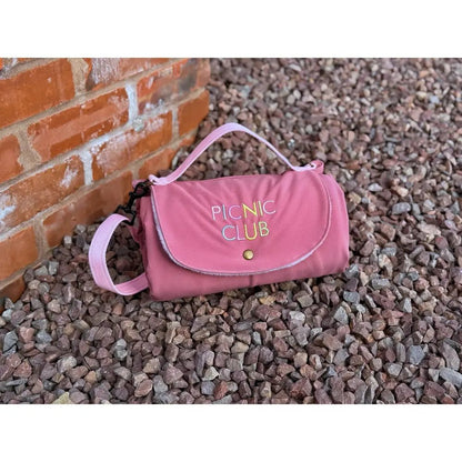 'Picnic Club' Rainfleece Waterproof Walkies Mat - One Standard Size - Hugo and Ted