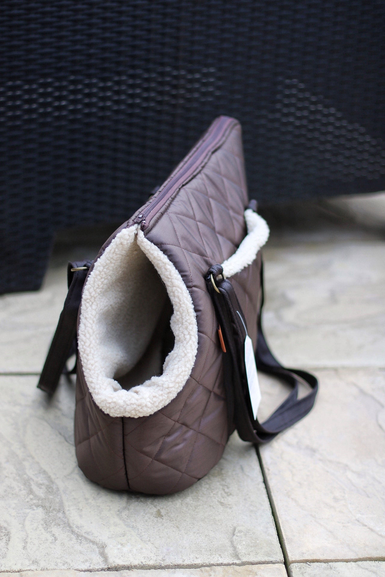 Quilted Dog Carry Bags – Padded, Waterproof & Comfortable for Small Dogs on the Go - Hugo and Ted