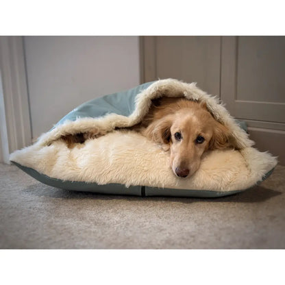 Rainfleece Personalised Waterproof Dog Den Bed - Canopy Made to Order | Hugo and Ted