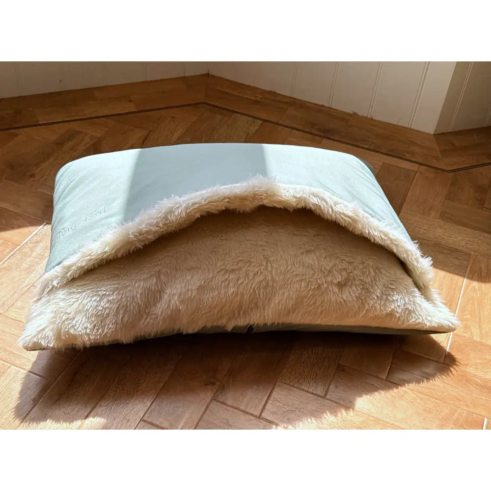 Rainfleece Personalised Waterproof Dog Den Bed - Canopy Made to Order | Hugo and Ted