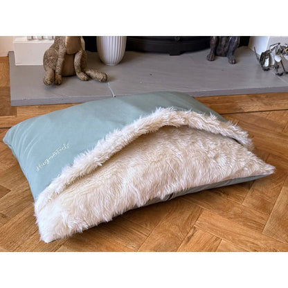 Rainfleece Personalised Waterproof Dog Den Bed - Canopy, Made to Order - Hugo and Ted