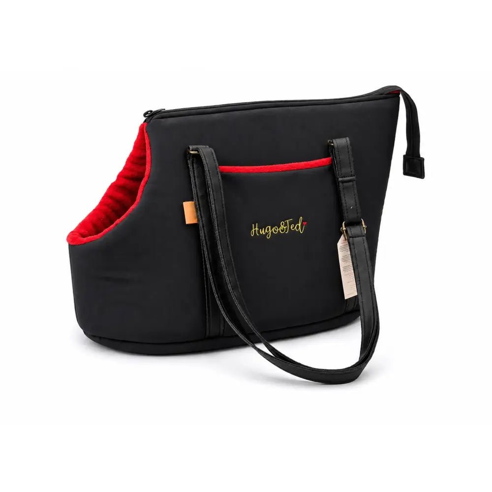 Rainfleece Waterproof Dog Carrier Bag - Converts to Travel Bed - Hugo and Ted