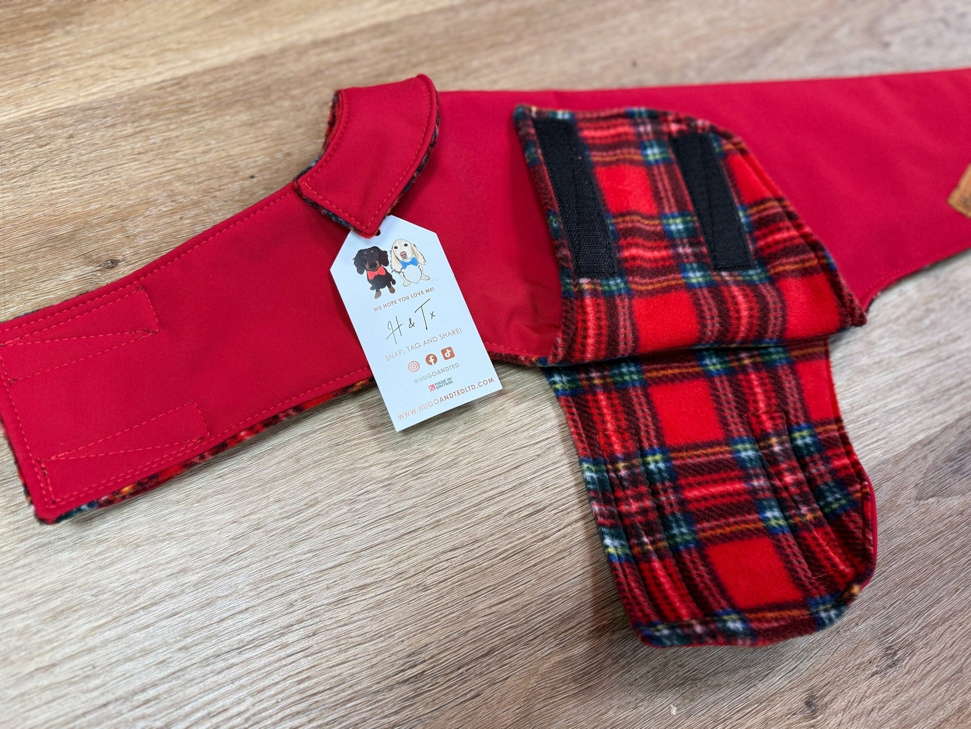 Rainfleece Waterproof Simple Dog Coats - Hugo and Ted