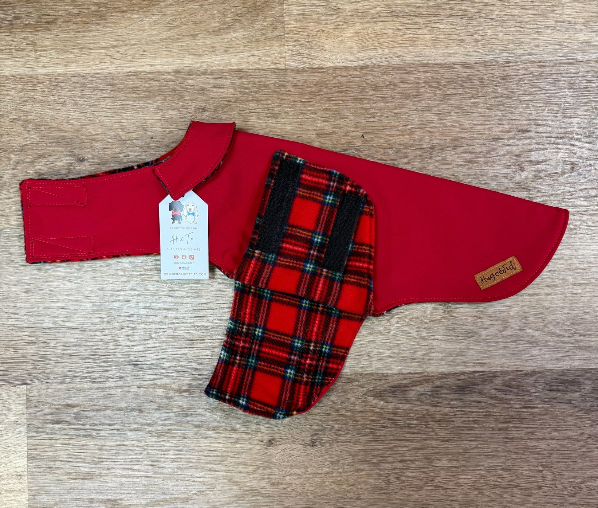 Rainfleece Waterproof Simple Dog Coats - Hugo and Ted