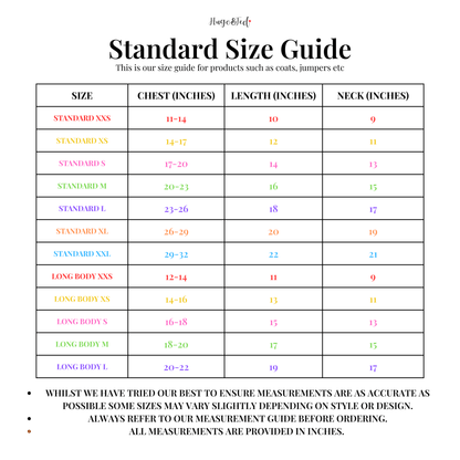 Rainfleece Waterproof Ultimate Walkies Coat - Standard Sizes - Hugo and Ted