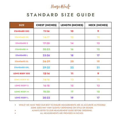 Ready to Ship - Standard Size Fleece Dog Jumpsuit - Hugo and Ted