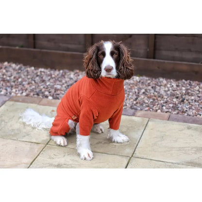 Standard Size Fleece Dog Jumpsuit - Ready to Ship - Hugo and Ted