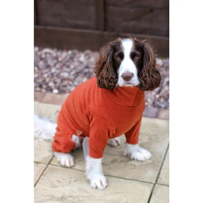Standard Size Fleece Dog Jumpsuit - Ready to Ship - Hugo and Ted