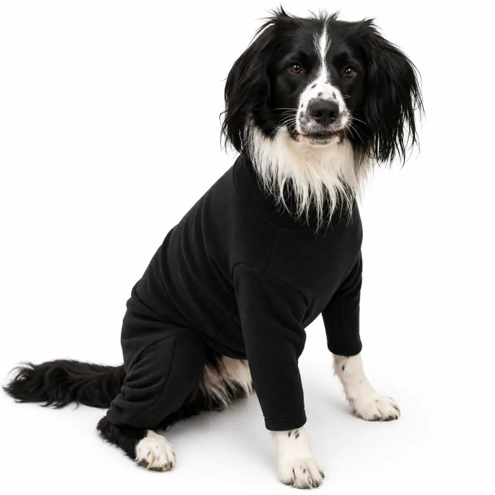Standard Size Fleece Dog Jumpsuit - Ready to Ship - Hugo and Ted