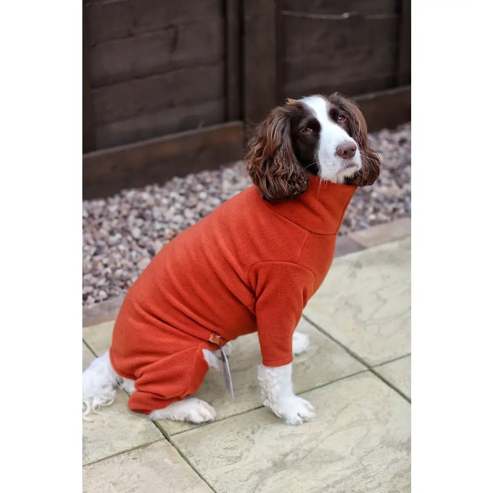 Standard Size Fleece Dog Jumpsuit - Ready to Ship - Hugo and Ted