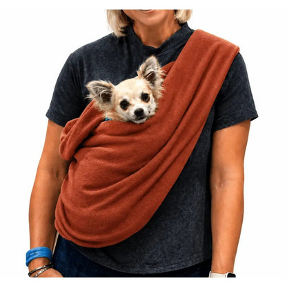 Standard Size Fleece Dog Sling Carriers - Ready to Ship - Hugo and Ted