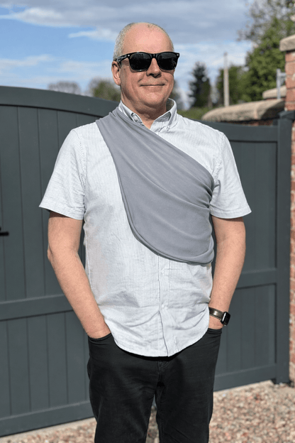 Standard Size Lite Jersey Dog Sling Carrier - Hugo and Ted