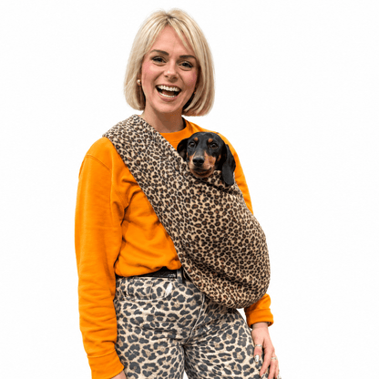 Standard Size Polar Fleece Dog Sling - Core Collection - Hugo and Ted