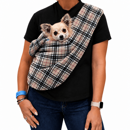 Standard Size Polar Fleece Dog Sling - Core Collection - Hugo and Ted