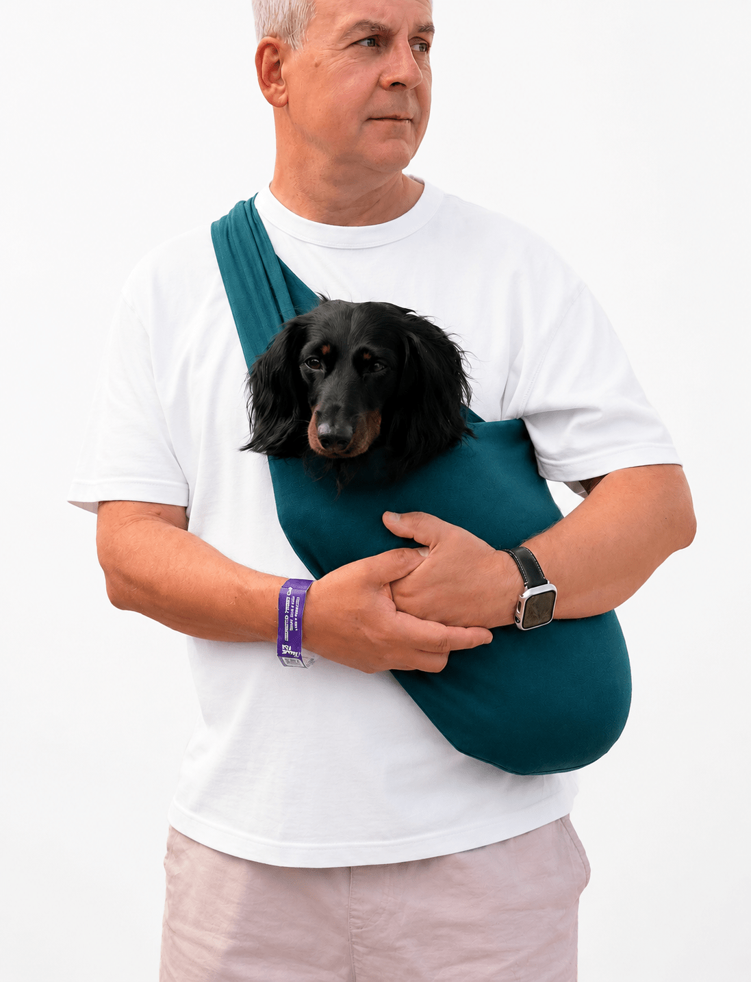 Summer Light-Weight Dog Sling Carrier - Two Sizes, Made to Order - Hugo and Ted
